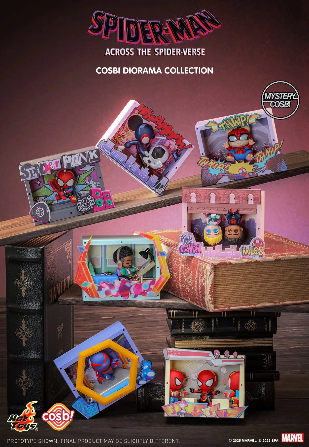 SPIDERMAN ACROSS THE SPIDERVERSE COSBI