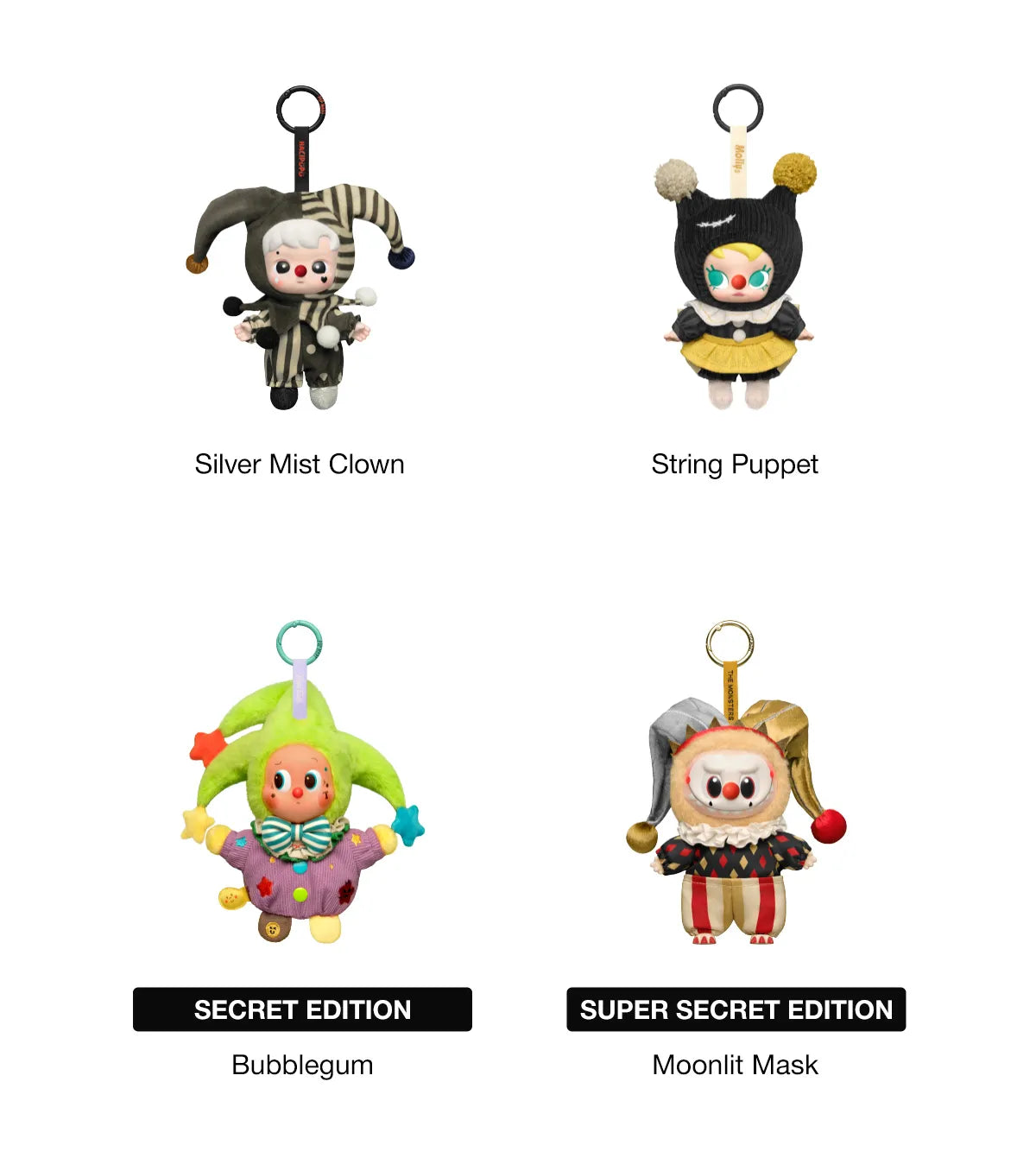 POPMART WHY SO SERIOUS PLUSH PENDANT