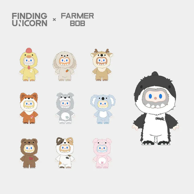 FARMER BOB ANI MONSTERS PLUSH PENDANT