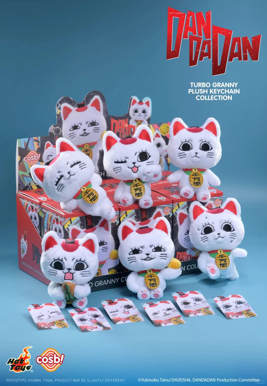 DANDADAN TURBO GRANNY COBSI PLUSH PENDANT