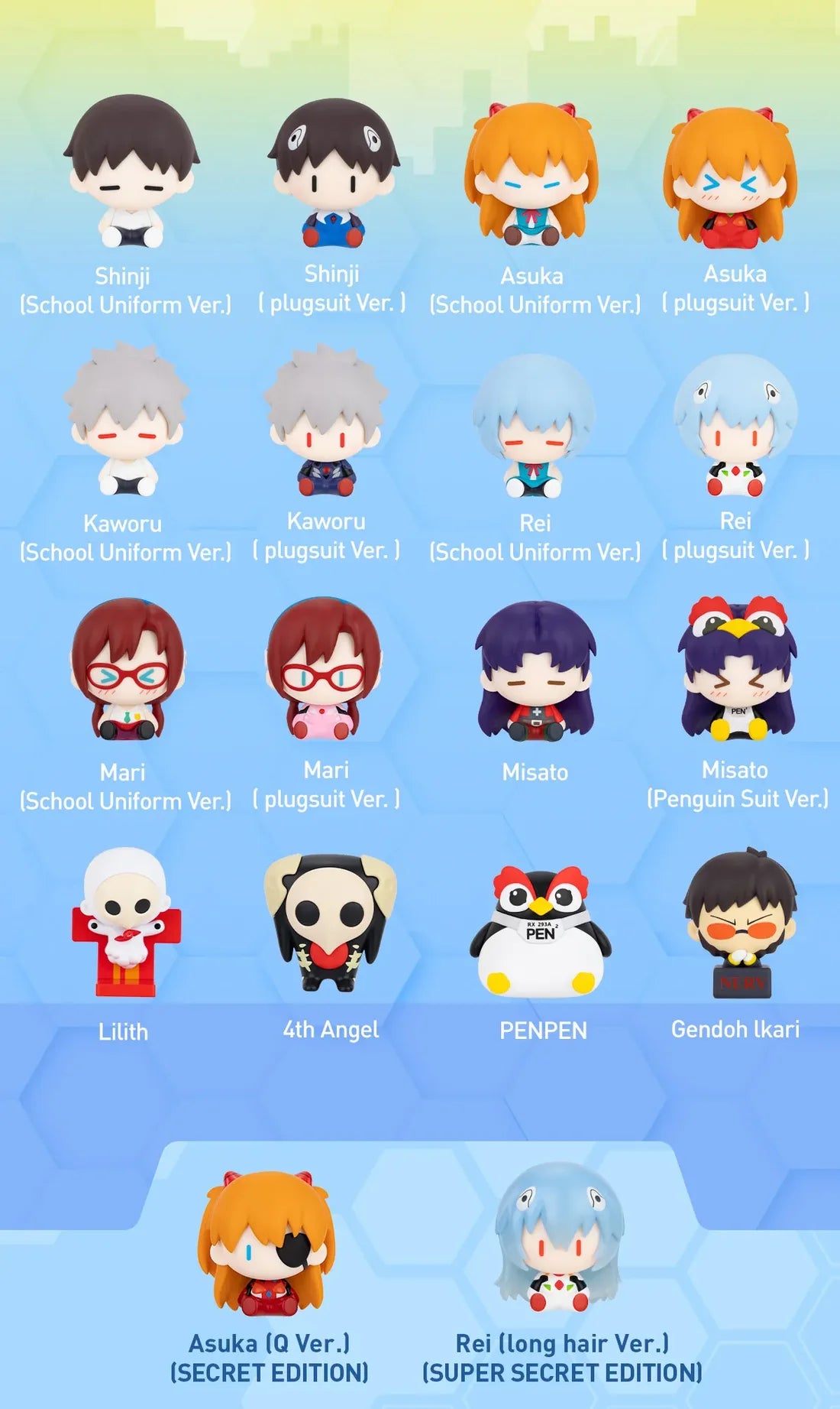 EVANGELION Super Mini Figure