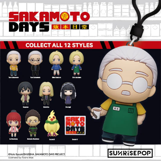 [ORDER ON REQUEST] SUNRISEPOP SAKAMOTO DAYS Figure Bag Clip Blindbox (Random)