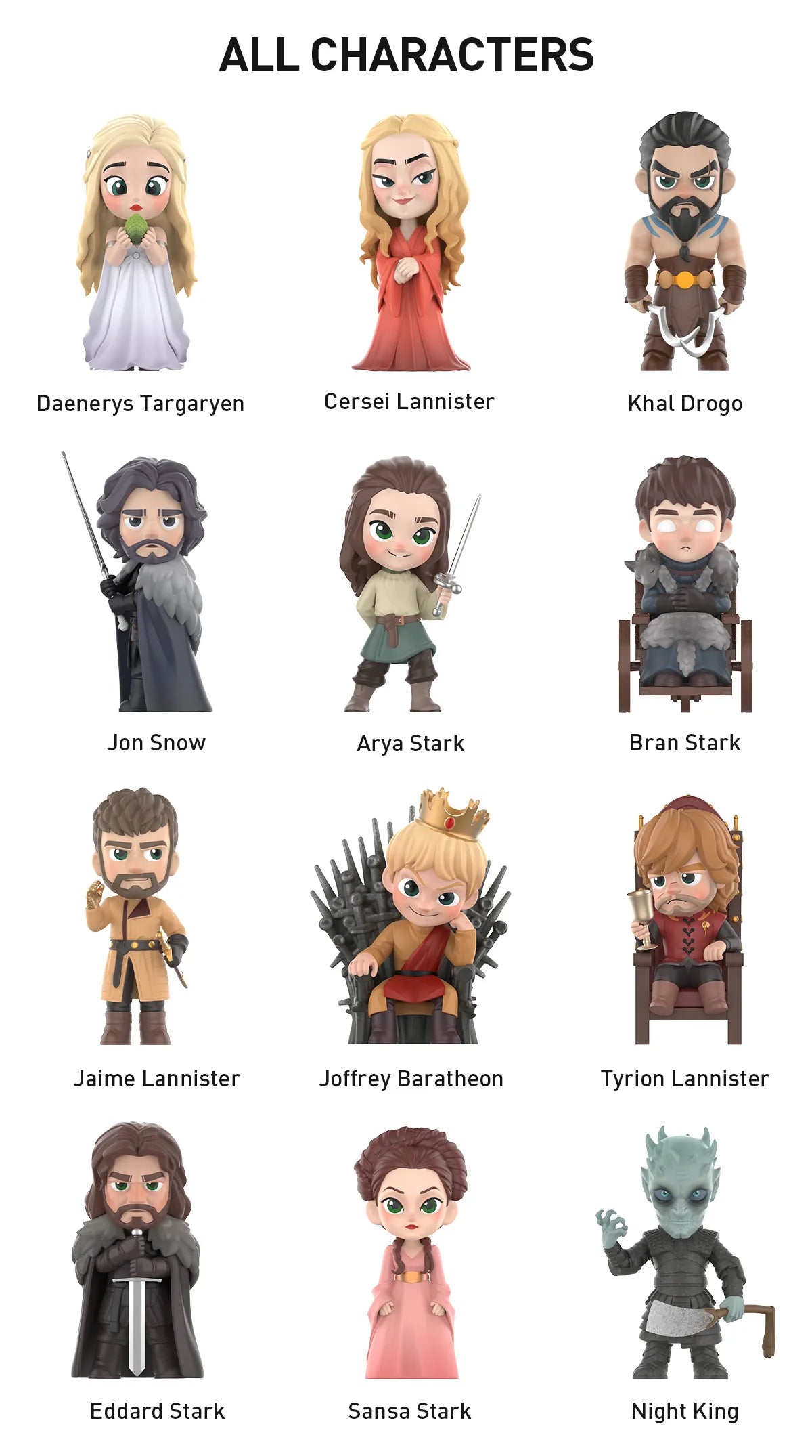 GAME OF THRONES POPMART