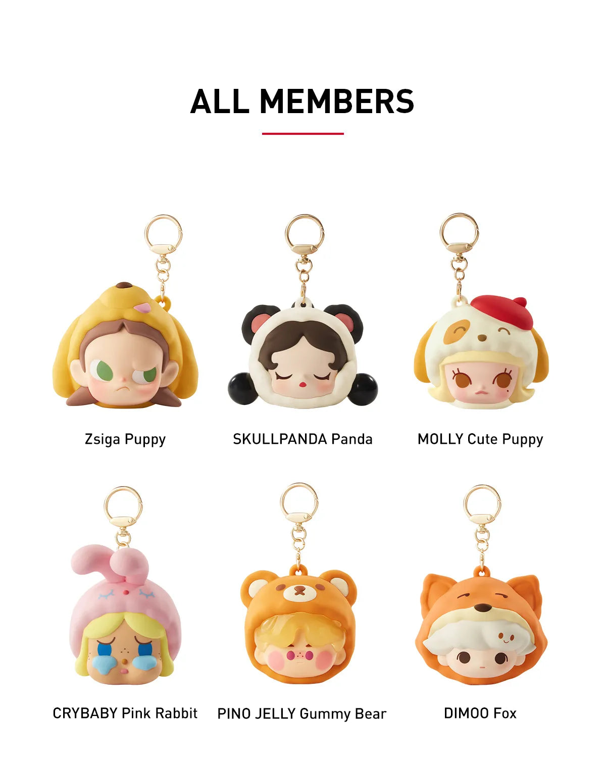 POPMART POP BEAN PAJAMA PARTY EARPHONE BAG