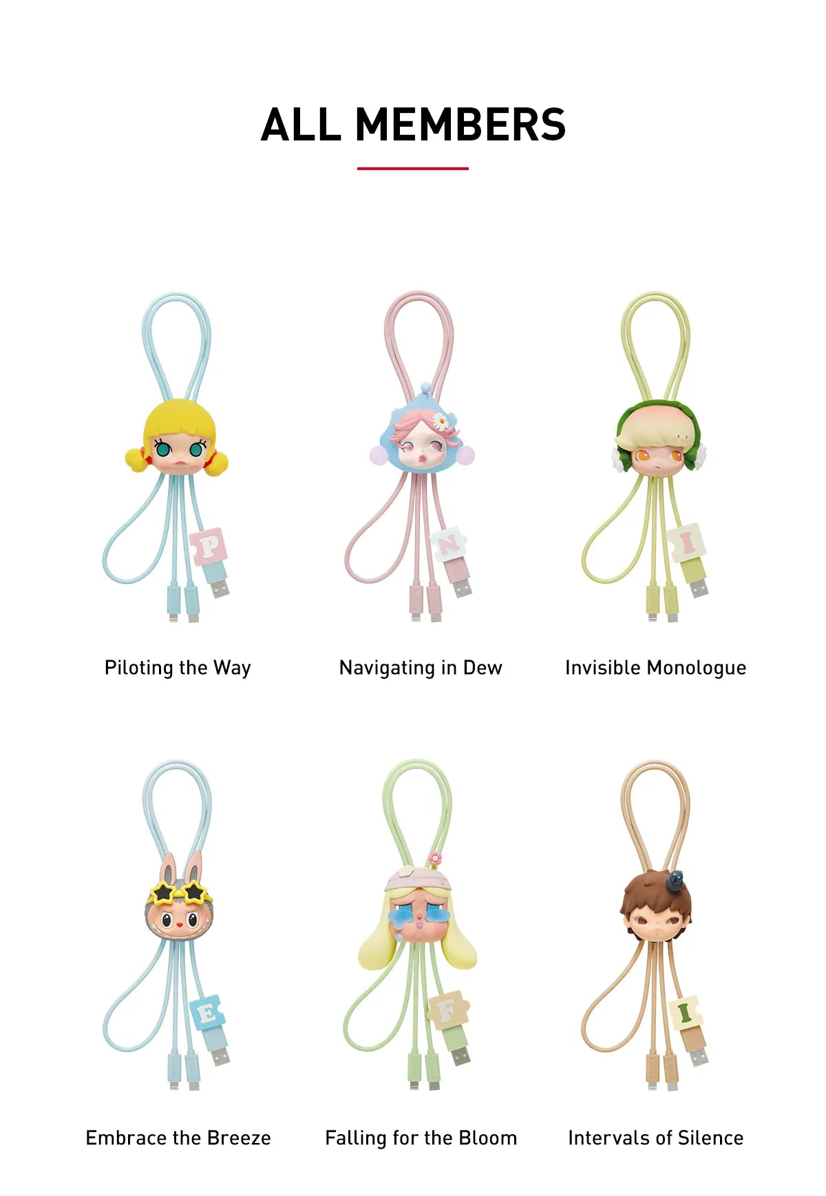 POPMART HAND IN HAND 2 IN 1 CABLE