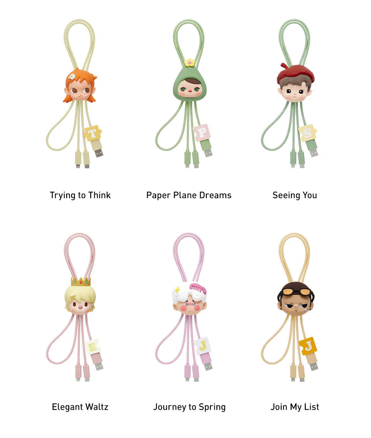 POPMART HAND IN HAND 2 IN 1 CABLE