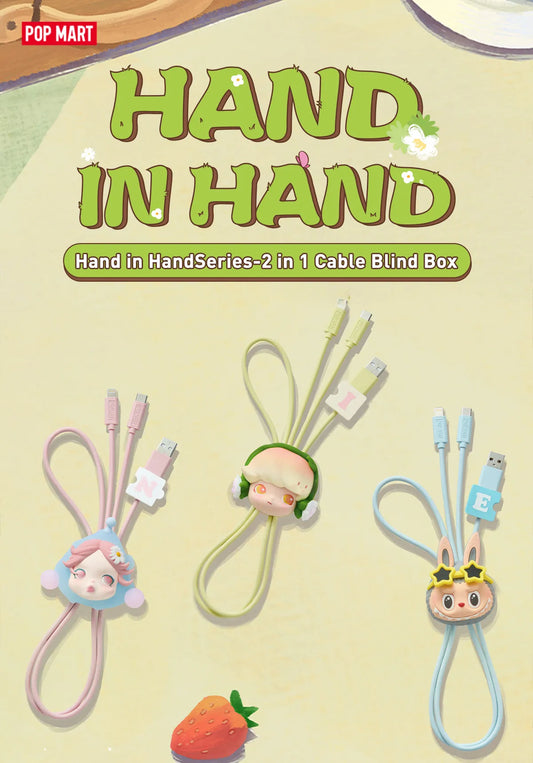 POPMART HAND IN HAND 2 IN 1 CABLE