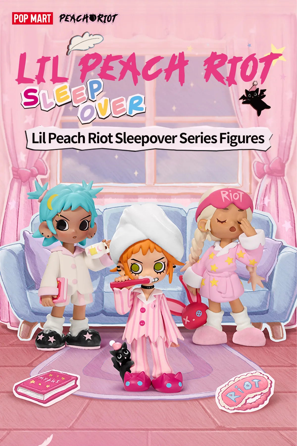 PEACH RIOT SLEEPOVER