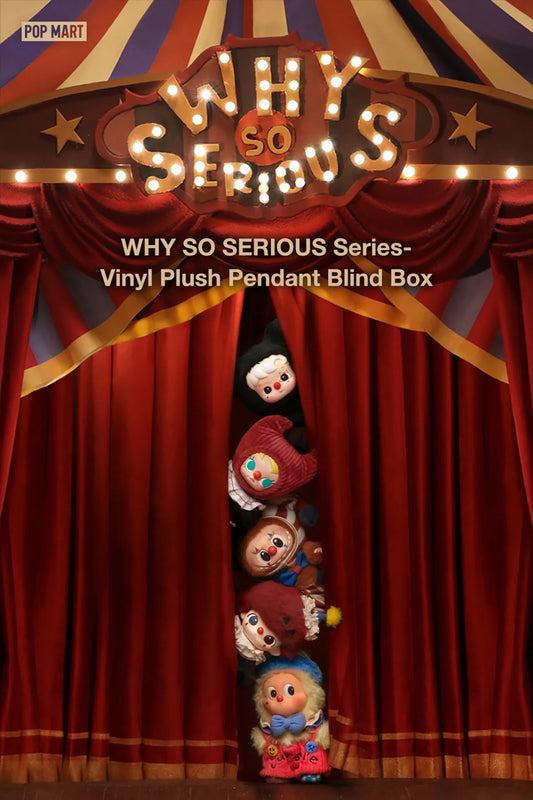 POPMART WHY SO SERIOUS PLUSH PENDANT