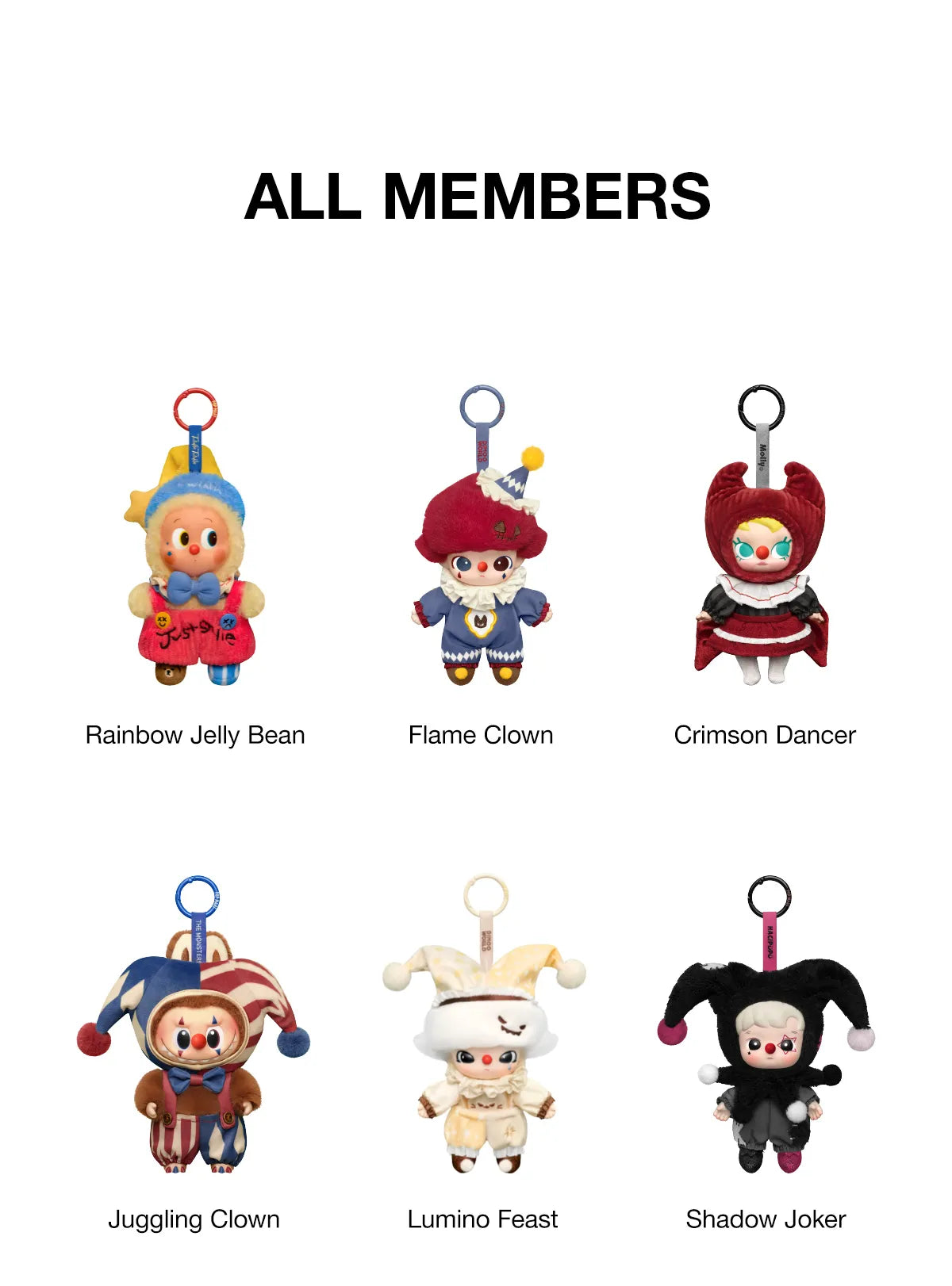 POPMART WHY SO SERIOUS PLUSH PENDANT