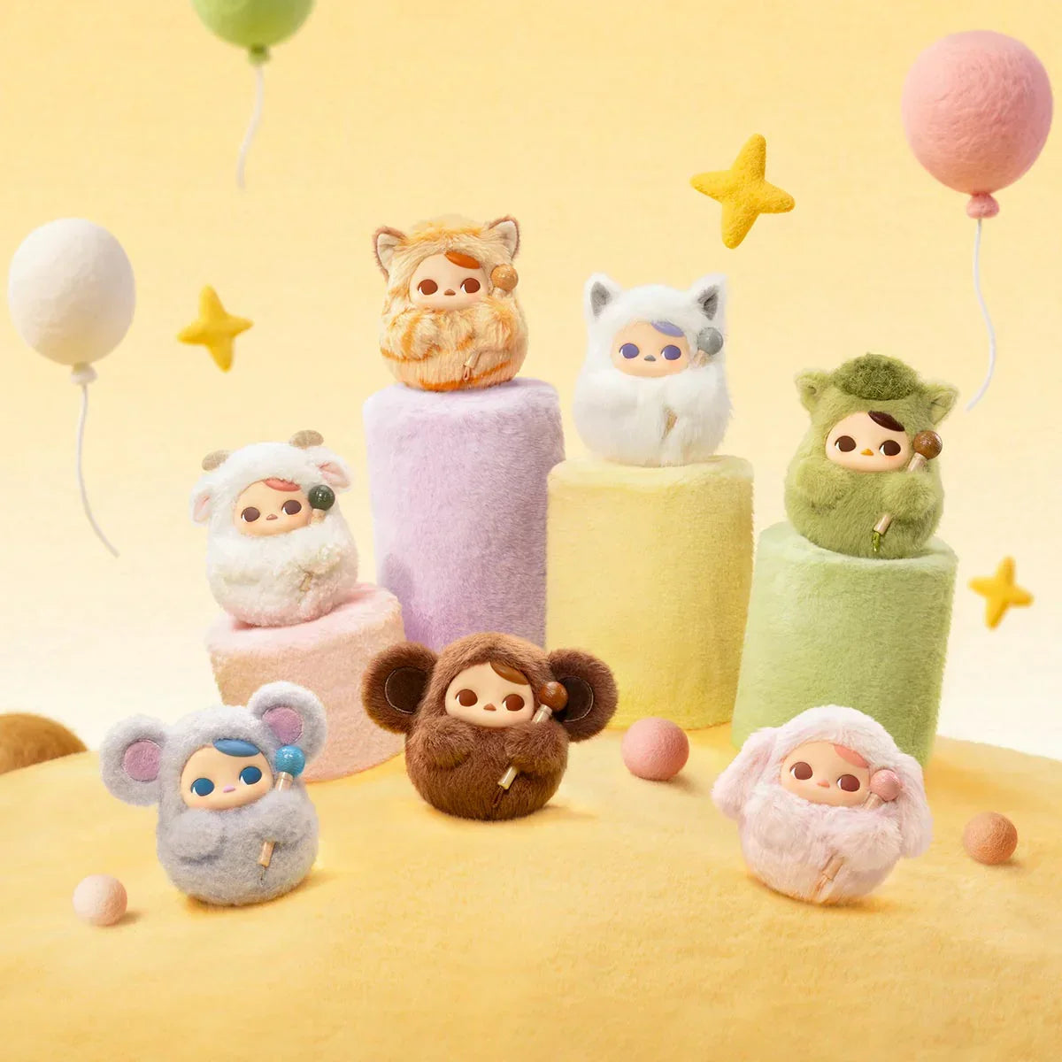 PUCKY TAP TAP BABIES VINYL PLUSH