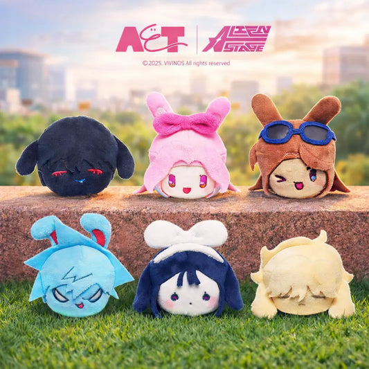 ALIEN STAGE RABBIT BUN HEAD PLUSH PENDANT