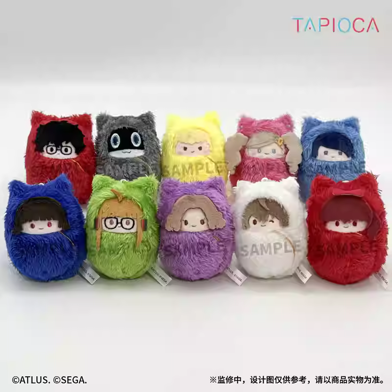 [PRE-ORDER] TAPIOCA PERSONA5 THE ROYAL Kurumitapi Plush Keychain Blindbox (Random)