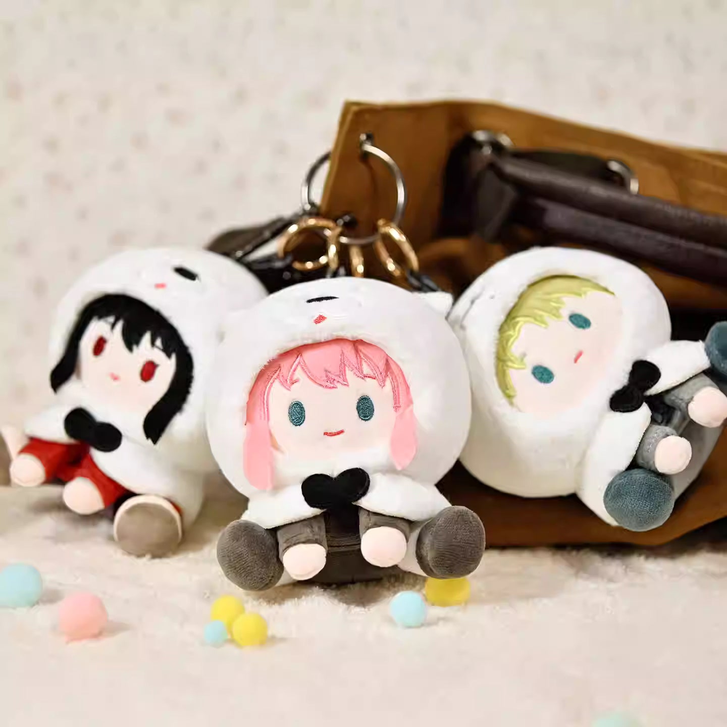SPYXFAMILY Sitting Plush Pendant