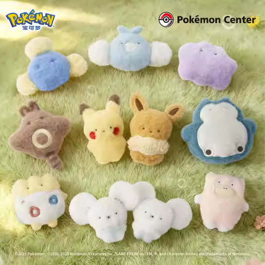 [ORDER ON REQUEST] POKEMON Howa Howa Tenohira Fluffy Palm Mascot Keychain