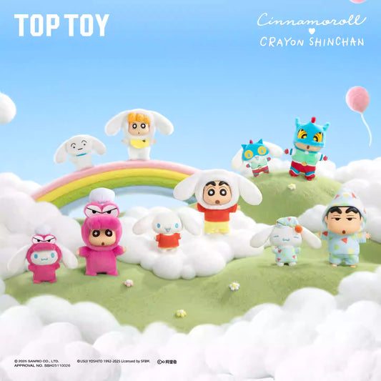CRAYON SHINCHAN x Cinnamoroll Amusement Dreamland Plush