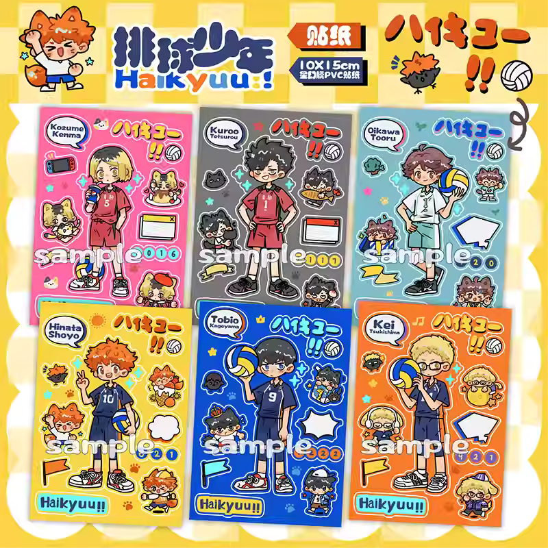 [ORDER ON REQUEST] FANMADE HAIKYUU!! Merch by 喵喵大人