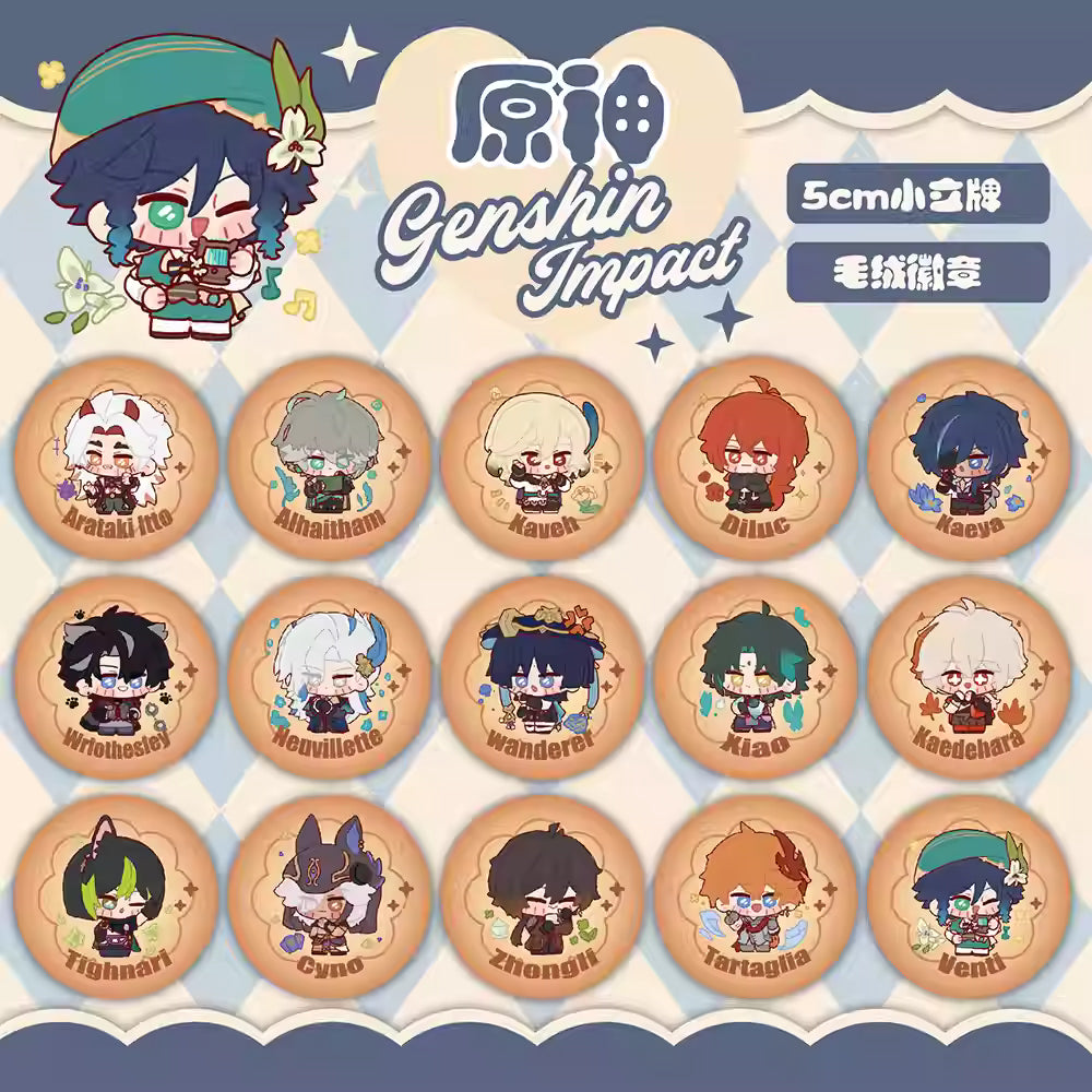 [ORDER ON REQUEST] FANMADE GENSHIN IMPACT Merch by 喵喵大人