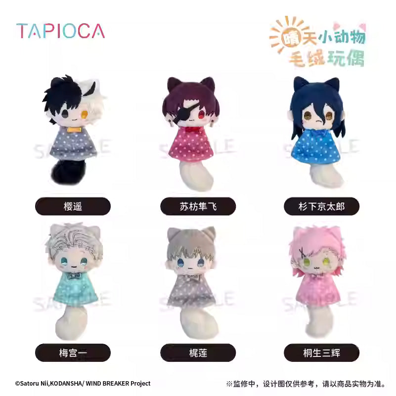 [ORDER ON REQUEST] TAPIOCA WIND BREAKER Teru Teru Tapinui Plush Keychain Blindbox (Random)