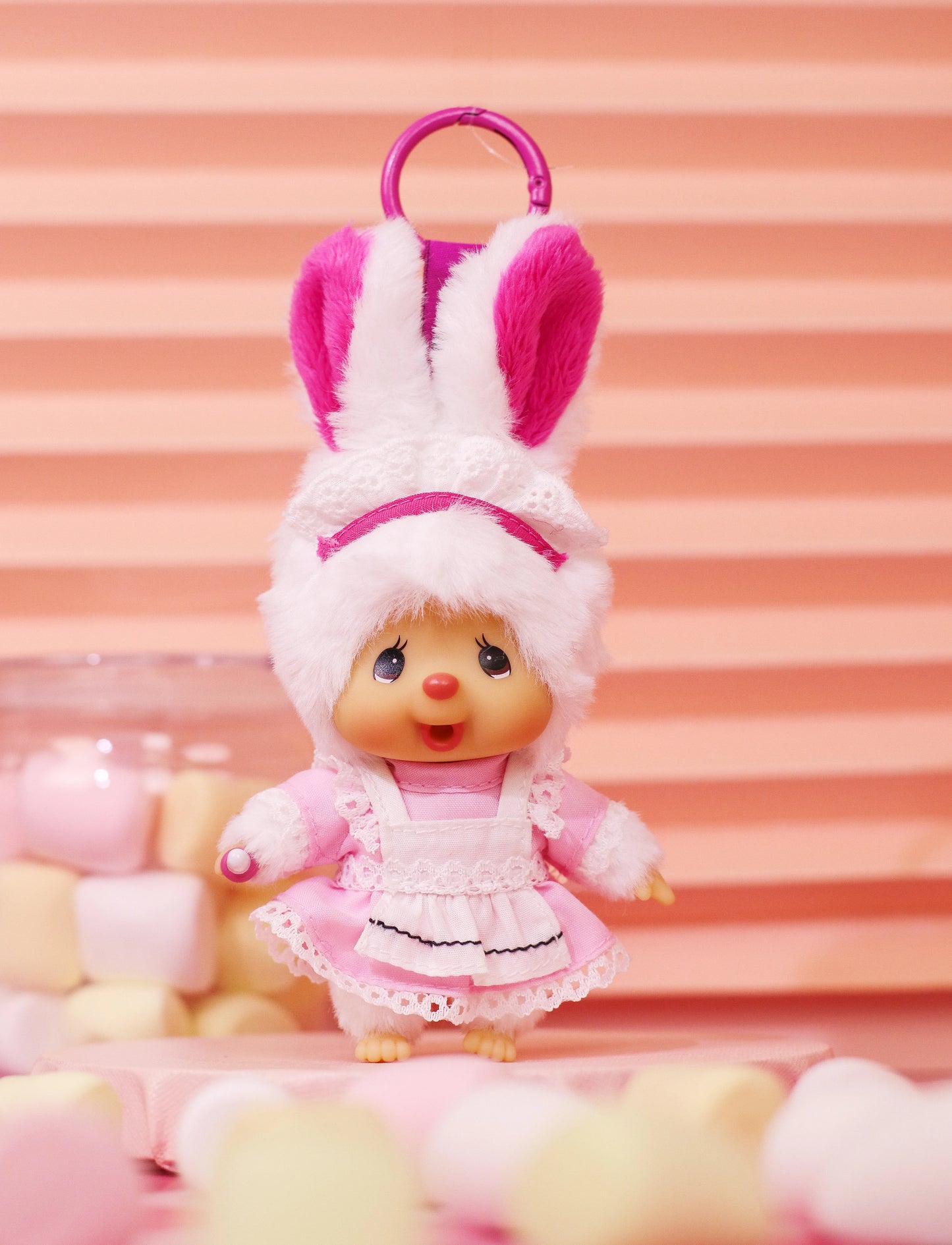 [ORDER ON REQUEST] MONCHHICHI Chimutan Hot Pink and Cool Black Series