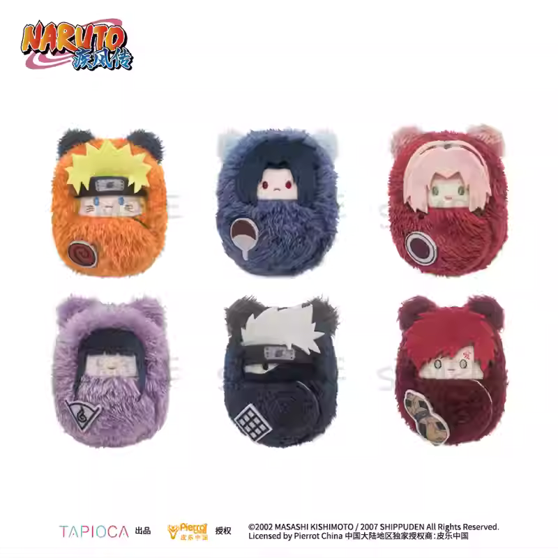[PRE-ORDER] TAPIOCA NARUTO SHIPPUDEN Kurumitapi Plush Keychain Blindbox (Random)