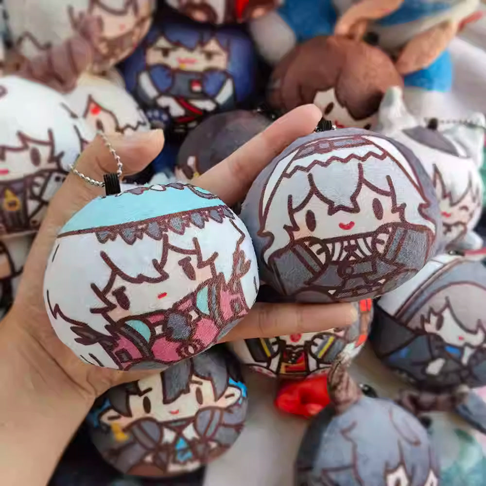 [ORDER ON REQUEST] FANMADE ARKNIGHTS Plush Ball Keychain by 喵喵大人