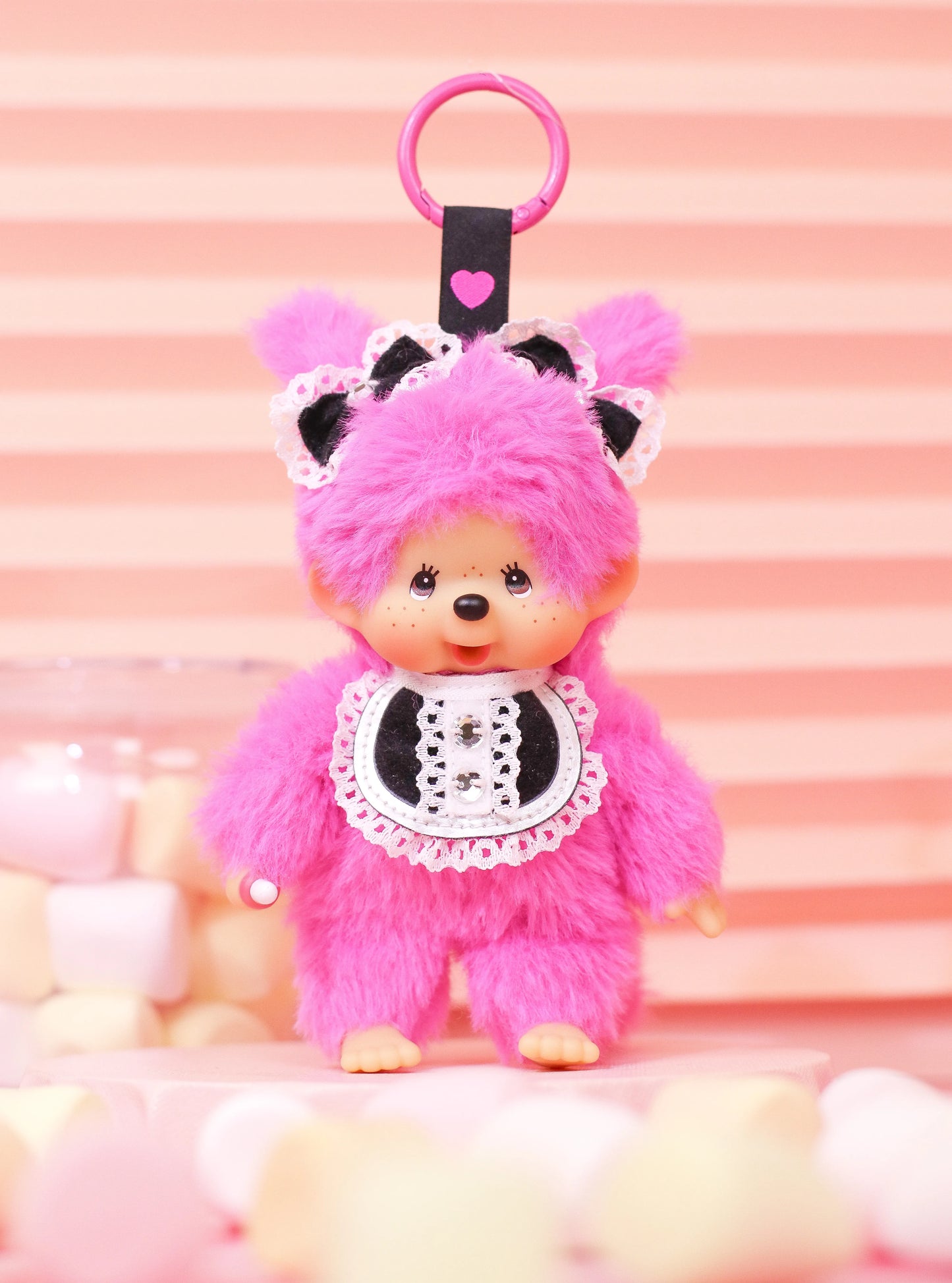 [ORDER ON REQUEST] MONCHHICHI Chimutan Hot Pink and Cool Black Series