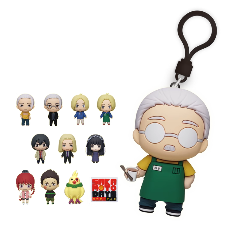[ORDER ON REQUEST] SUNRISEPOP SAKAMOTO DAYS Figure Bag Clip Blindbox (Random)