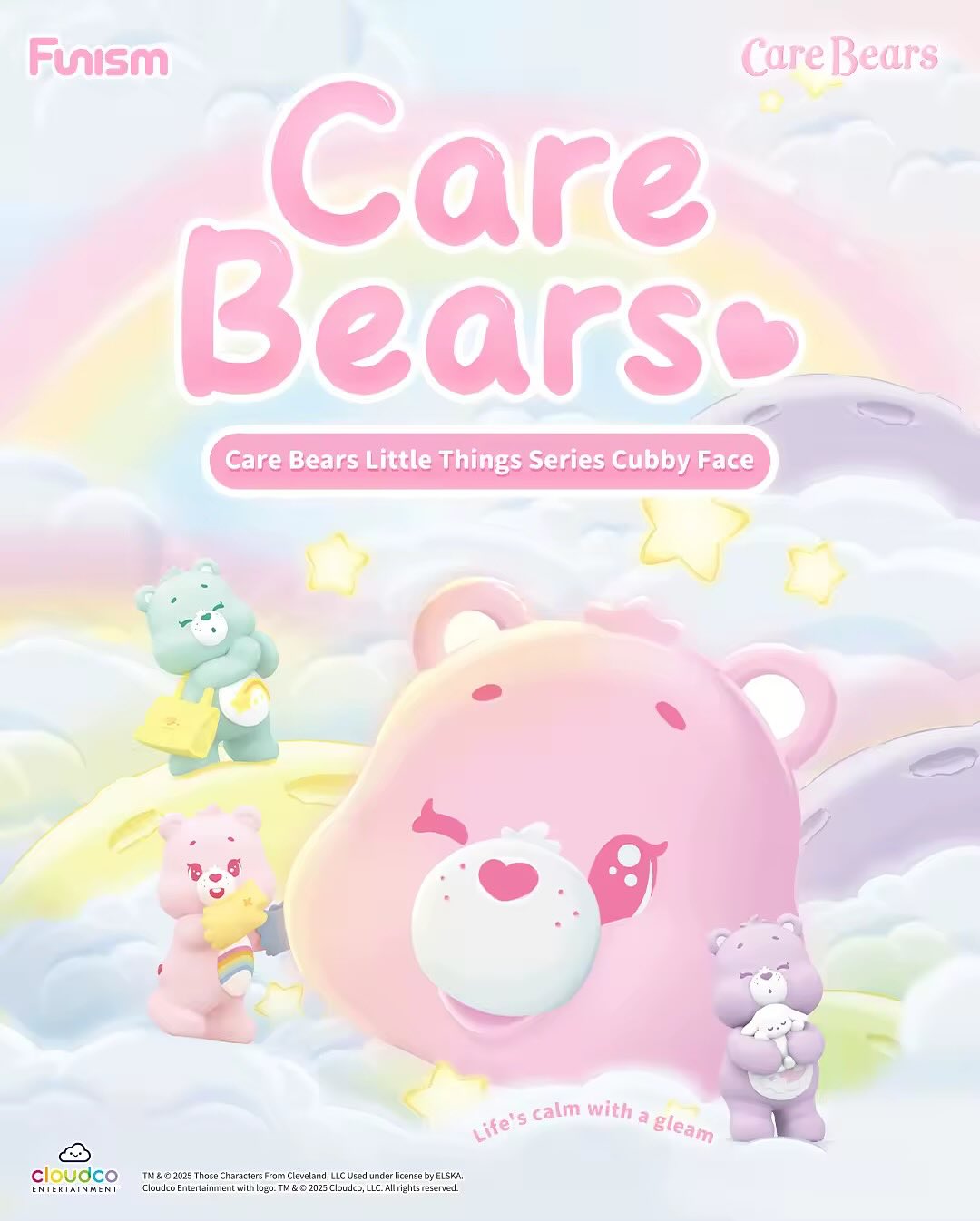 CARE BEARS Little Things Cubby Face