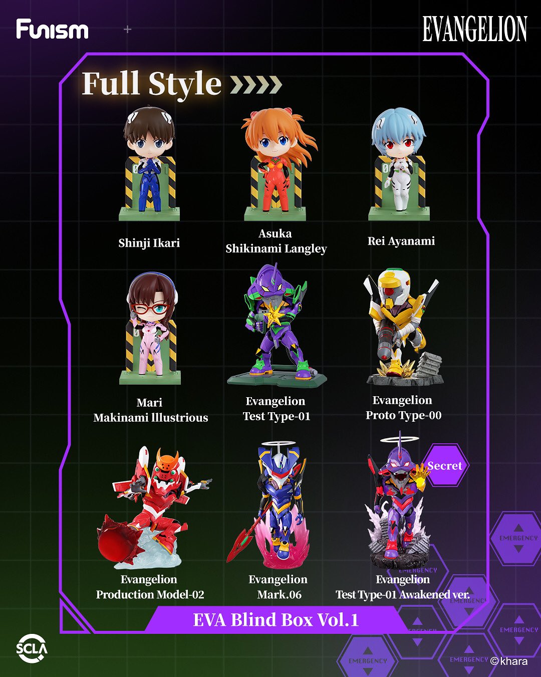 EVANGELION EVA BLINDBOX VOL 1