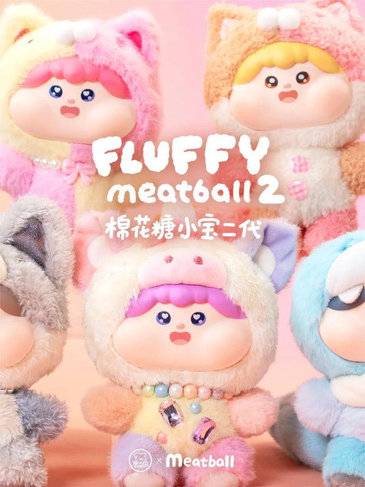 FLUFFY MEATBALL COTTON CANDY VER 2