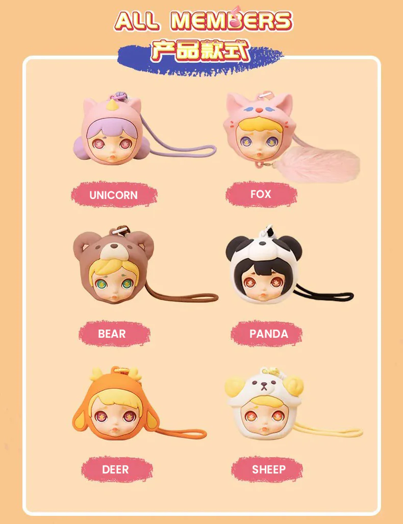 LAURA ANIMAL EARPHONE PACK