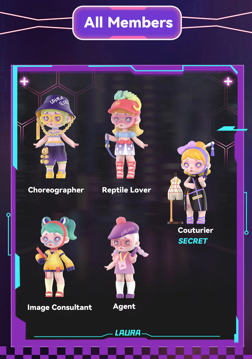 LAURA FASHION TRENDSETTER SPACE CAPSULE
