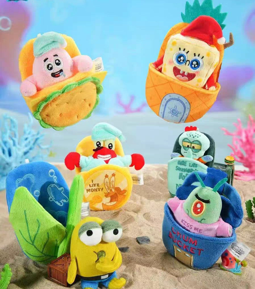 SPONGEBOB SLEEPING BAG DREAM SERIES PLUSH PENDANT
