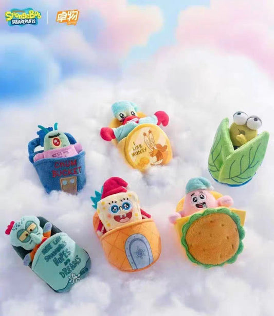 SPONGEBOB SLEEPING BAG DREAM SERIES PLUSH PENDANT